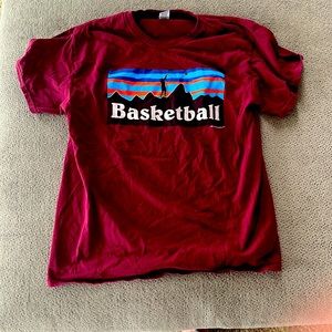 Maroon T shirt